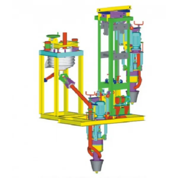 Vertical Multiple Paddle Mixer