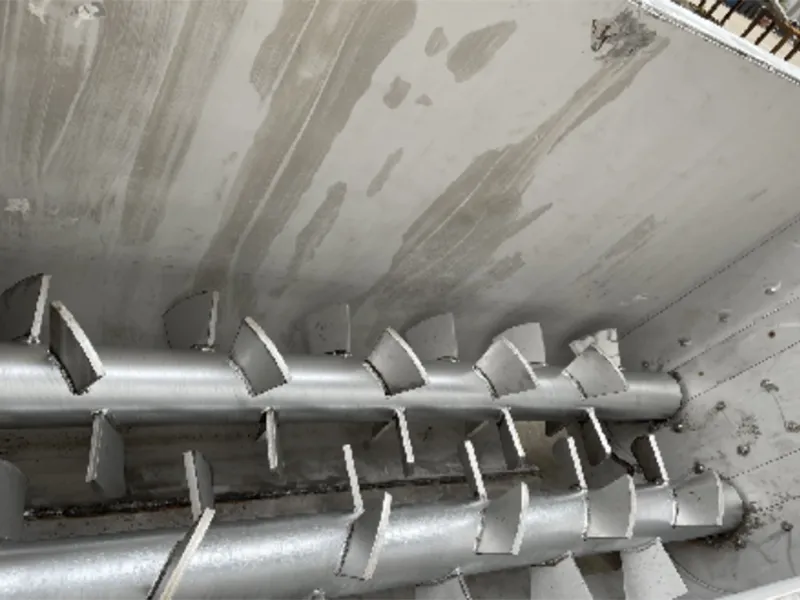 Double-Shaft Paddle Mixer